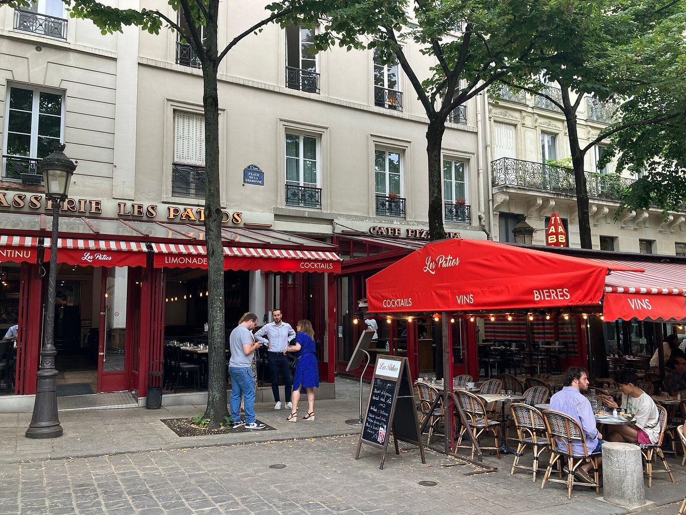Les Patios on Place de la Sorbonne, Paris