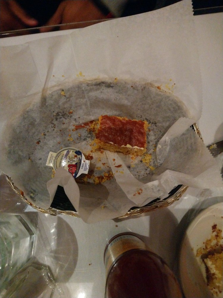 Cornbread basket at Sylvia's