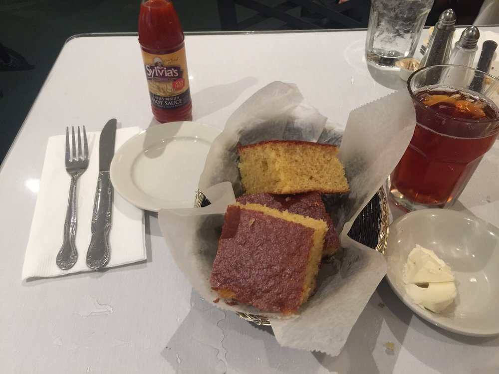 Cornbread at Sylvia's