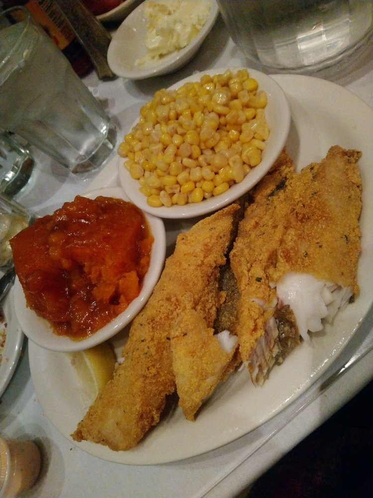 Fried fish at Sylvia's