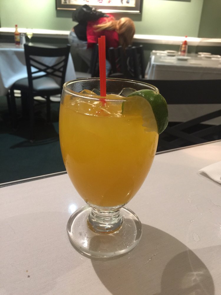 Mango cocktail at Sylvia's