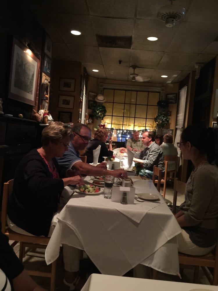 Dining room at Trattoria Da Franco's
